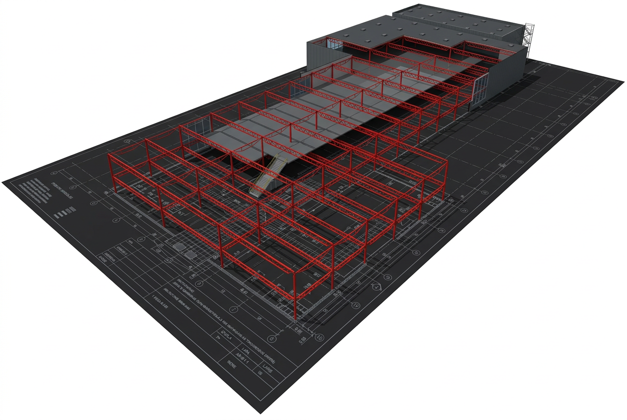 Steel Frame Model